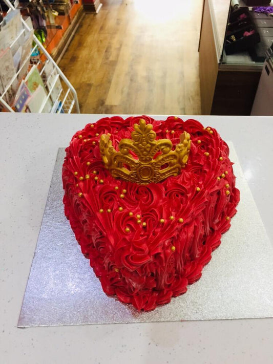 Queen Heart Cake