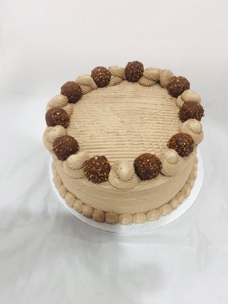 The Golden Ferrero Rocher Dream Cake