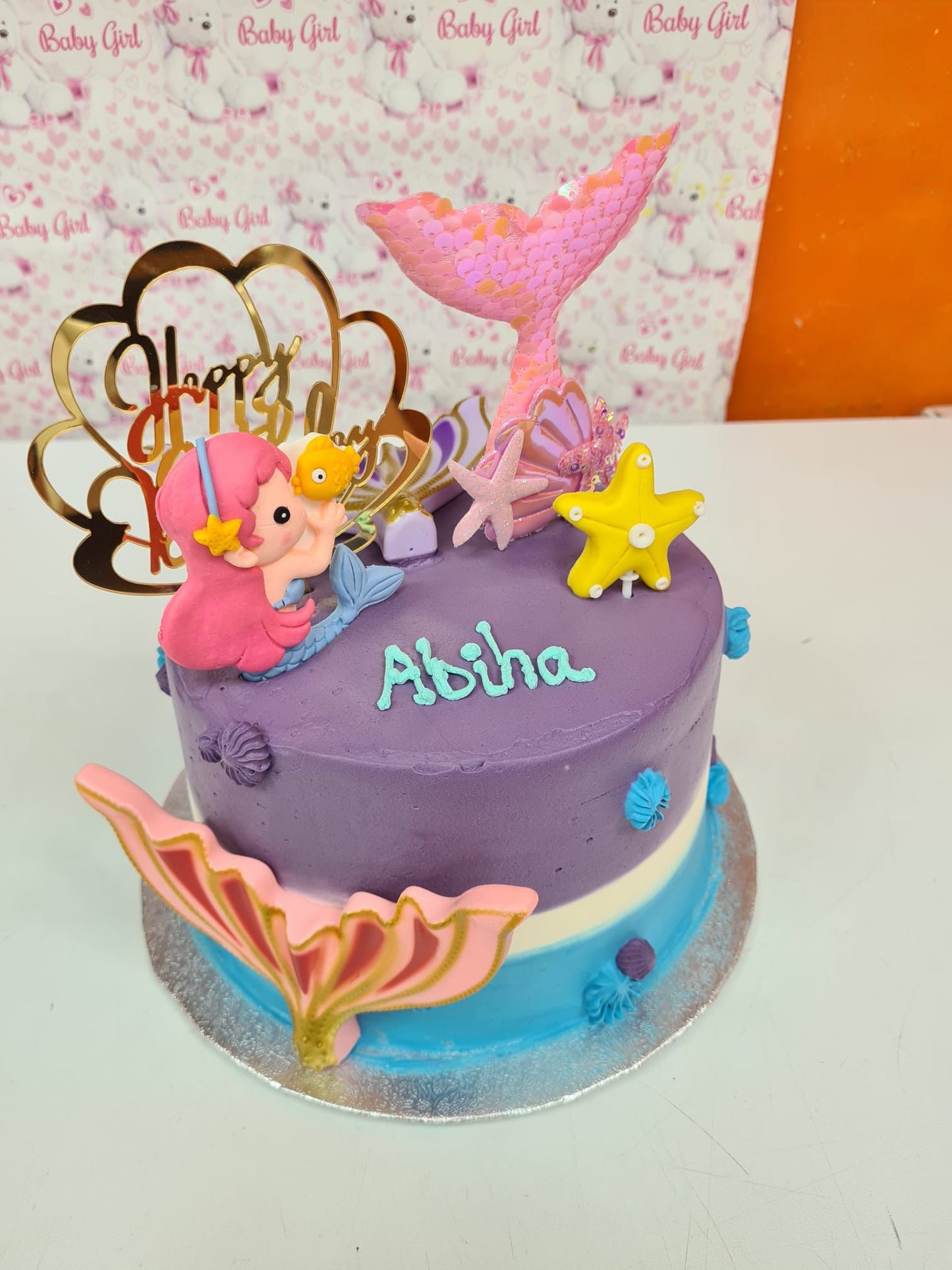 The Enchanted Mermaid Cake