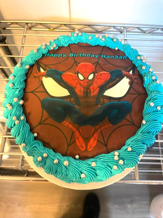Spiderman Picture Magic Cake