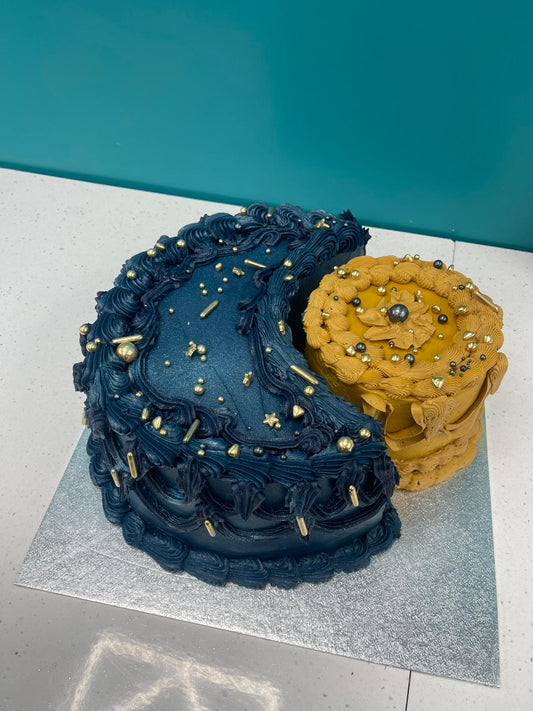 Midnight Gold Harmony Cake