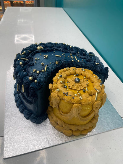 Midnight Gold Harmony Cake