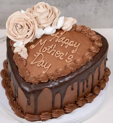 The Decadent Chocolate Heart Mother’s Day Cake