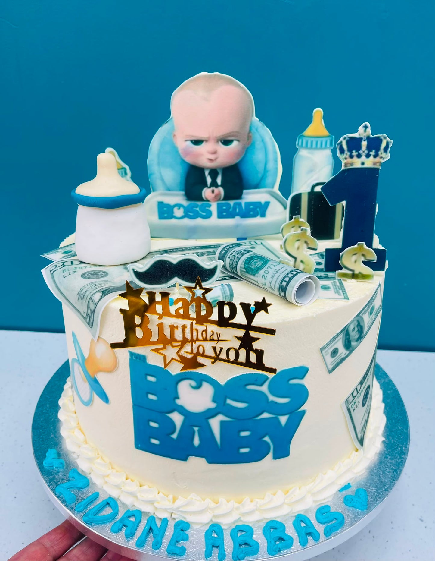 The Boss Baby Cake