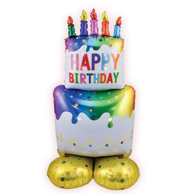 42" Happy Birthday Candle Ballon
