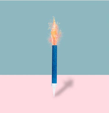 Ice Fountain Candle