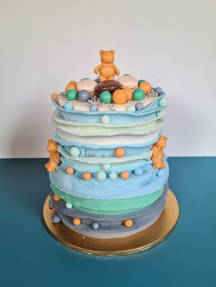 Two Tire Teddy Bear Cake