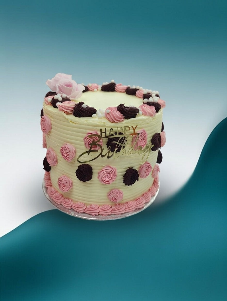 The Rosette Bloom Celebration Cake