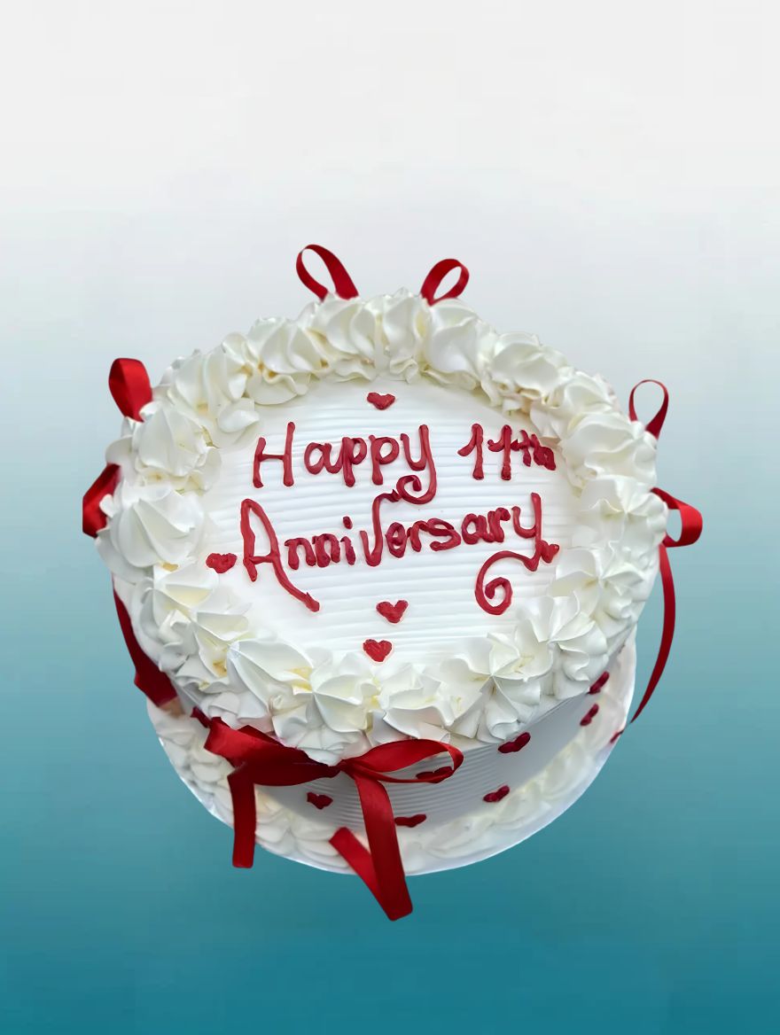 Vintage Anniversary / Engagement Cake Cake